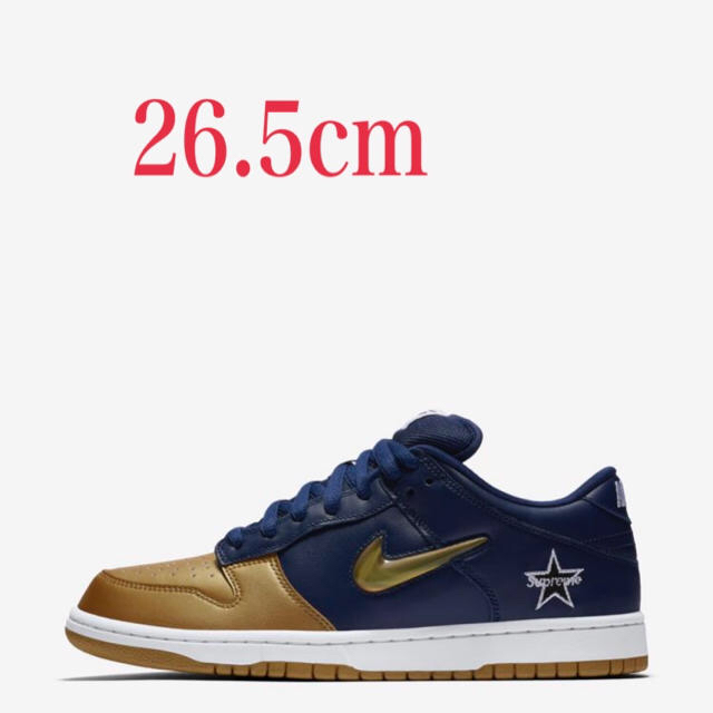 即配送 Supreme Nike SB Dunk Low 27 Navy