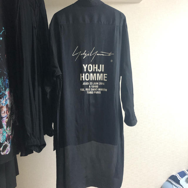 yohji yamamoto pour homme 18ss スタッフシャツ