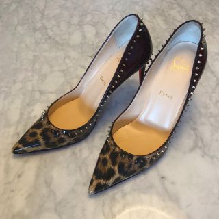 クリスチャンルブタン(Christian Louboutin)のChristian Louboutin レオパード ハイヒールパンプス 39(ハイヒール/パンプス)