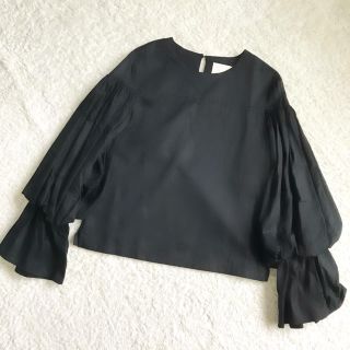 イエナ(IENA)のIENA デザインブラウス 美品(シャツ/ブラウス(長袖/七分))
