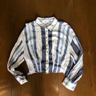 ザラ(ZARA)のZARA ショート丈シャツ(シャツ/ブラウス(長袖/七分))