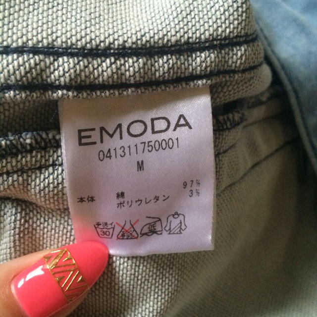 EMODA(エモダ)のEMODA デニムJK レディースのジャケット/アウター(Gジャン/デニムジャケット)の商品写真