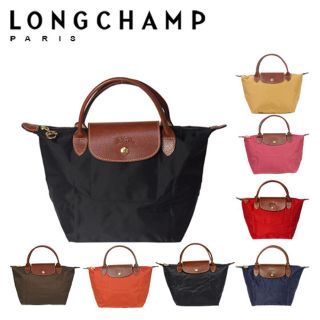 ロンシャン(LONGCHAMP)の使用二回の美品☆ロンシャンプリアージュトートSサイズ ネイビー(トートバッグ)