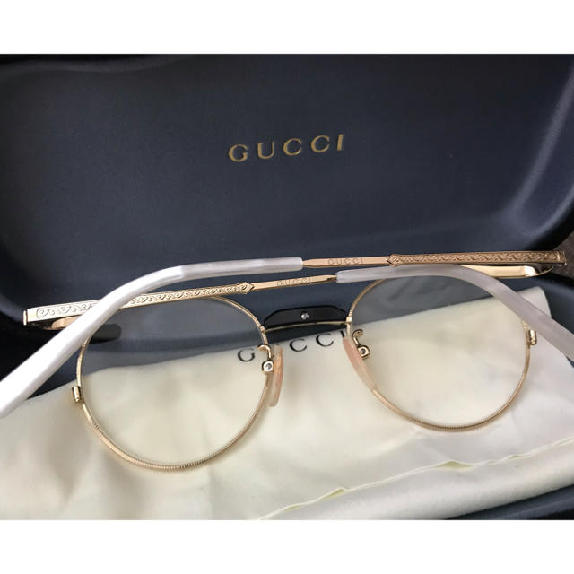 Gucci - 最終値下げ☆gucci丸メガネの通販 by おまとめ割中sa's shop