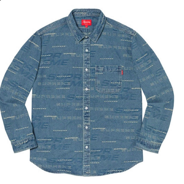 Dimensions Logo Denim Shirt