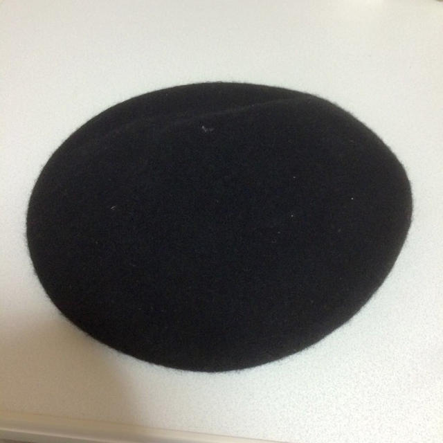 Me% 黒 ベレー帽 レディースの帽子(ハンチング/ベレー帽)の商品写真