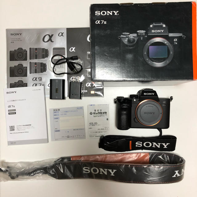 【おまけ多数】SONY ‪α‬7ⅲボディ