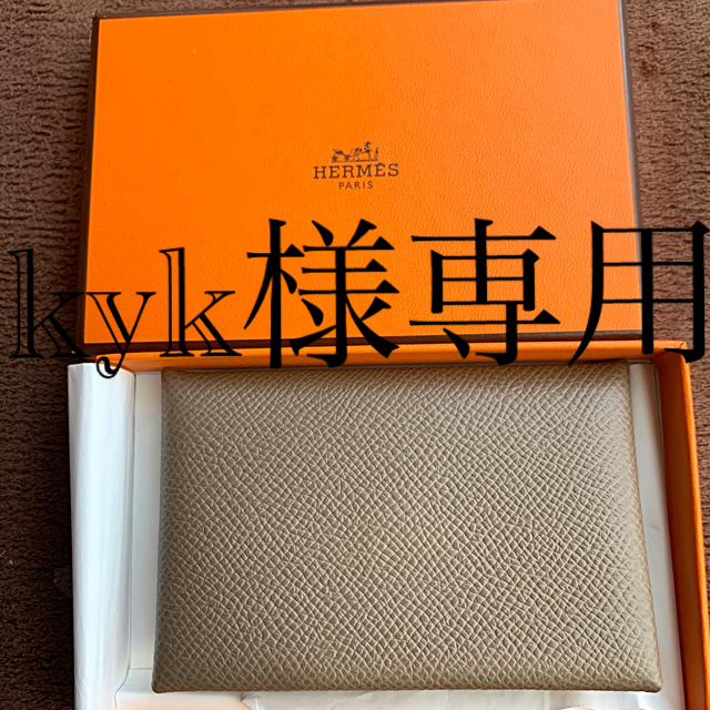 新品！未使用！HERMES カードケースレディース