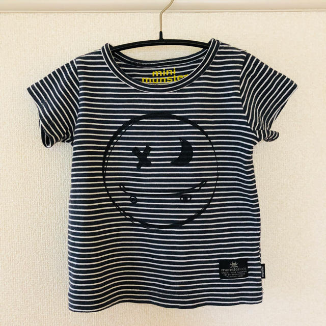 こども ビームス(コドモビームス)のmunster kids ボーダーTシャツ 6-12 キッズ/ベビー/マタニティのベビー服(~85cm)(Ｔシャツ)の商品写真