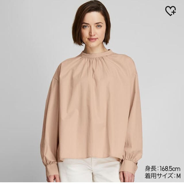 UNIQLO - ハイネックブラウスの通販 by トマト's shop｜ユニクロならラクマ