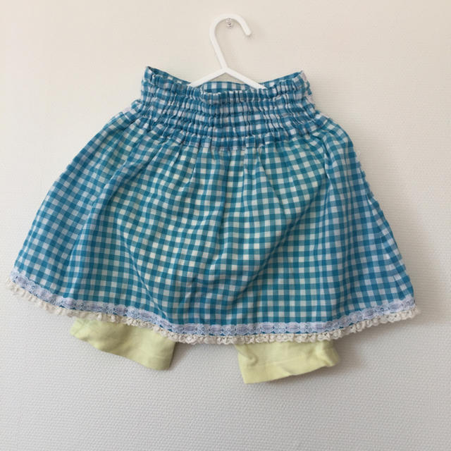 fafa(フェフェ)のギンガムチェックスカッツ☆ キッズ/ベビー/マタニティのキッズ服女の子用(90cm~)(パンツ/スパッツ)の商品写真