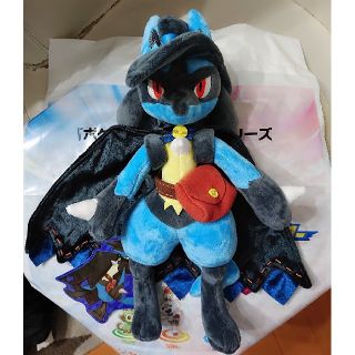 ルカリオ ポケモン ハロウィン  ぬいぐるみ