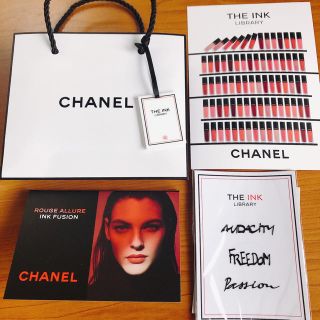 シャネル(CHANEL)のシャネルTHE INK LIBRARY ルージュアリュール インク(口紅)