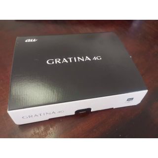 キョウセラ(京セラ)のGRATINA 4G [KYF31SKA] BLACK(携帯電話本体)