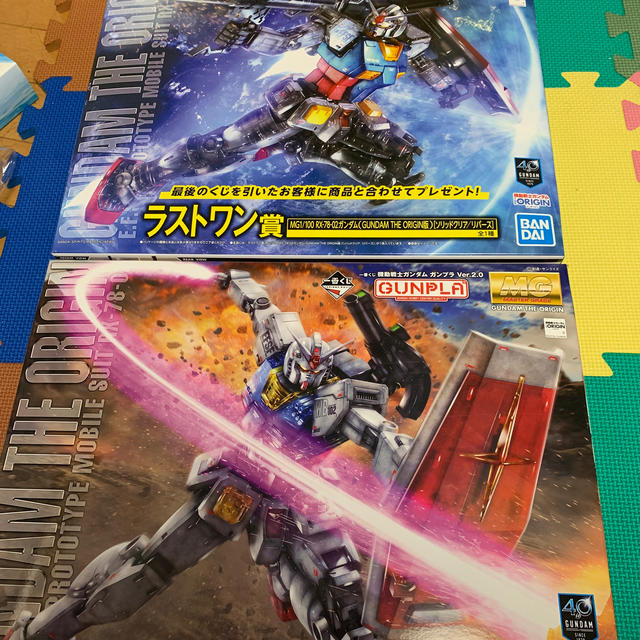 BANDAI(バンダイ)のkazu様専用 一番くじ  ガンダム A賞 ラストワン賞 B賞セット  エンタメ/ホビーのおもちゃ/ぬいぐるみ(プラモデル)の商品写真