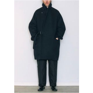 COMOLI - comoli ウールショールカラーコートの通販 by アロハ's