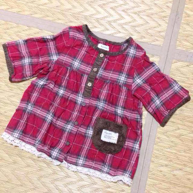 キムラタン(キムラタン)のビケットチュニック♡95 キッズ/ベビー/マタニティのキッズ服女の子用(90cm~)(Tシャツ/カットソー)の商品写真