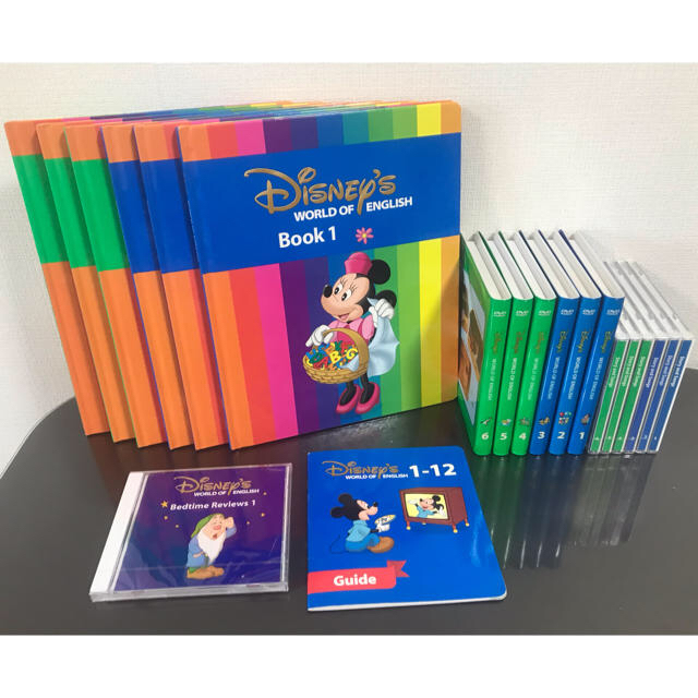 Disney(ディズニー)のきりん様 専用 DWE ディズニー英語システム DVD&CD&絵本セット キッズ/ベビー/マタニティのおもちゃ(知育玩具)の商品写真