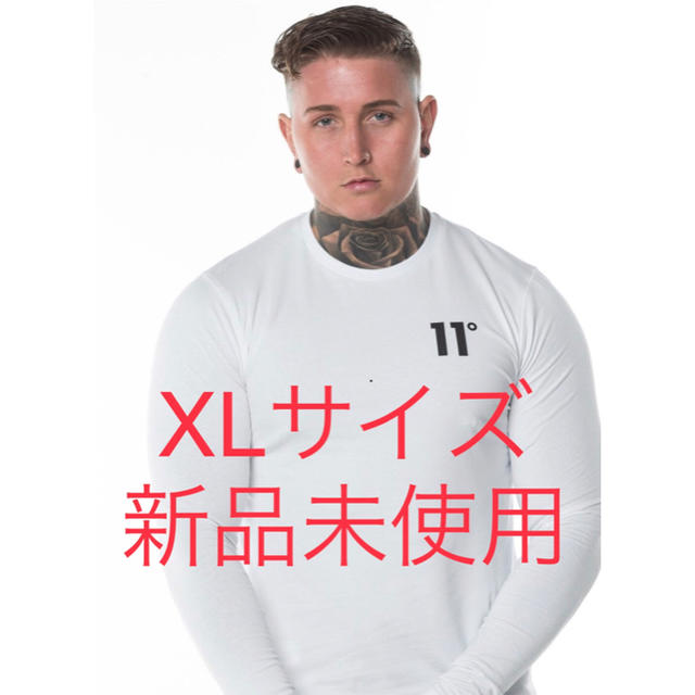 Eleven(11)Degrees ロンT ホワイト XLサイズ 新品未使用 ② メンズのトップス(Tシャツ/カットソー(七分/長袖))の商品写真