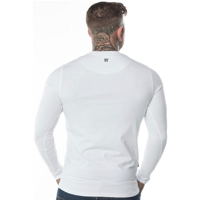Eleven(11)Degrees ロンT ホワイト XLサイズ 新品未使用 ② メンズのトップス(Tシャツ/カットソー(七分/長袖))の商品写真