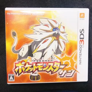 ポケモン(ポケモン)の3DS ポケモンサン/リセット済(携帯用ゲームソフト)