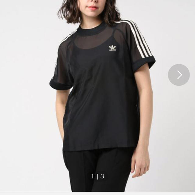 adidas 3ストライプＴシャツ