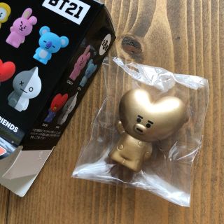 ボウダンショウネンダン(防弾少年団(BTS))のBT21 フィギュアパペット TATA ゴールド(キャラクターグッズ)