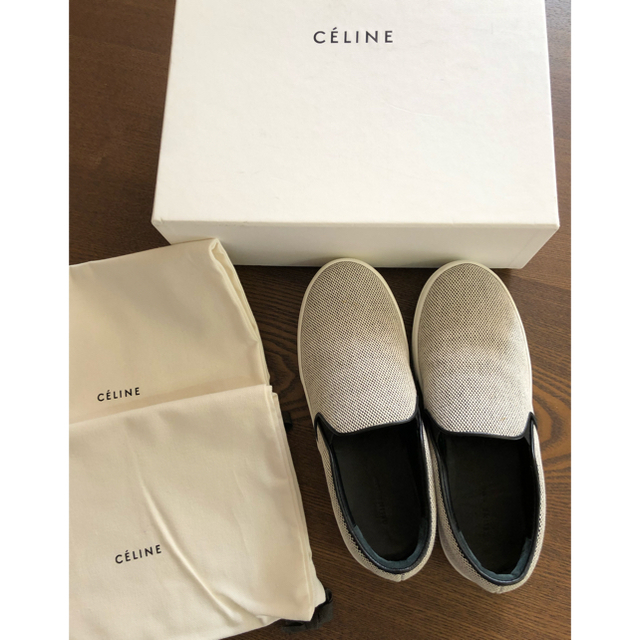 CELINE  セリーヌ スリッポン 36 グレー【専用】