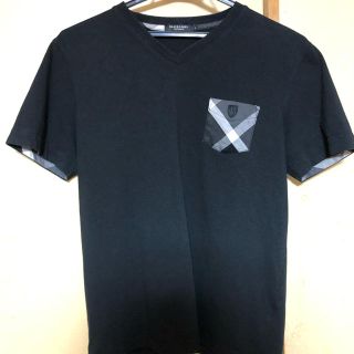 ブラックレーベルクレストブリッジ(BLACK LABEL CRESTBRIDGE)のBLACKLABEL 半袖VネックTシャツ(Tシャツ/カットソー(半袖/袖なし))