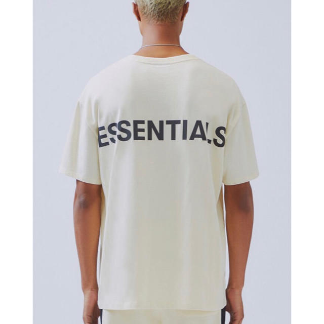 fog essentials 半袖Tシャツ L クリーム 新品 エッセンシャルズトップス