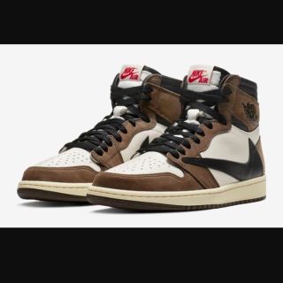 ナイキ(NIKE)のNIKE AIRJORDAN 1 Travis Scott(スニーカー)