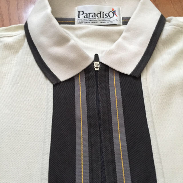 Paradiso(パラディーゾ)の新品paradisOポロシャツL半袖 メンズのトップス(ポロシャツ)の商品写真