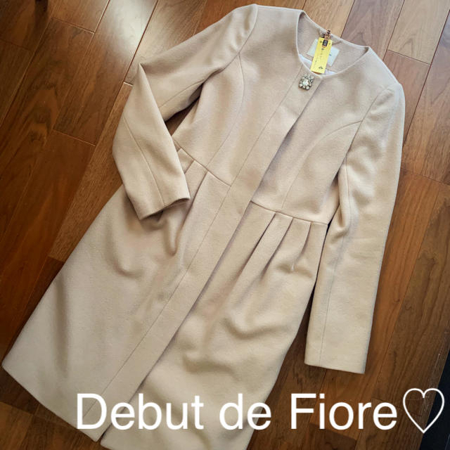 Debut de Fiore(デビュードフィオレ)のデビュードフィオレ♡コート レディースのジャケット/アウター(ロングコート)の商品写真