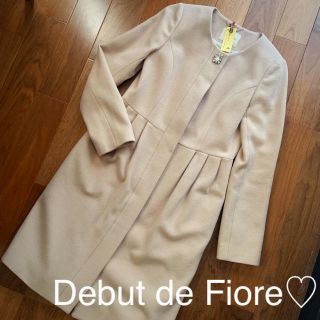 デビュードフィオレ(Debut de Fiore)のデビュードフィオレ♡コート(ロングコート)