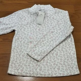 イオン(AEON)のキッズ トップス 女の子 120 長袖 ハート柄(Tシャツ/カットソー)