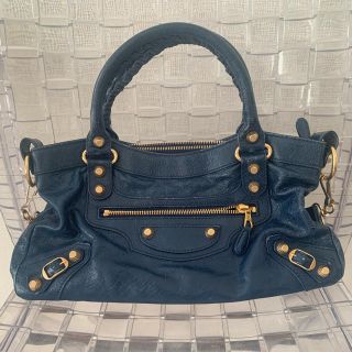 バレンシアガバッグ(BALENCIAGA BAG)のバレンシアガ ファースト ネイビー(ハンドバッグ)