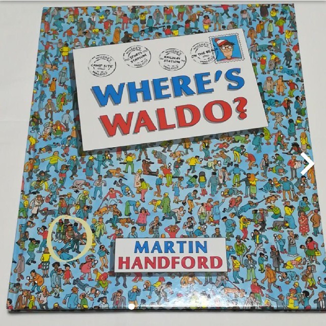 初版(カナダ版）ウォーリーを探せ　英語版　Where's Waldo?