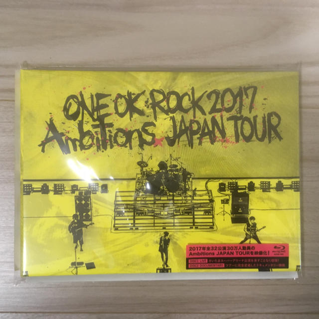 ONE OK ROCK(ワンオクロック)のLIVE Blu-ray「ONE OK ROCK 2017 “Ambitions エンタメ/ホビーのDVD/ブルーレイ(ミュージック)の商品写真