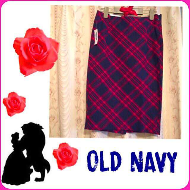 Old Navy(オールドネイビー)のOLD NAVY🌹ロングタイトSK  レディースのスカート(ひざ丈スカート)の商品写真