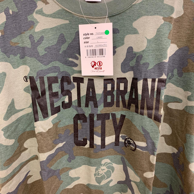 NESTA BRAND(ネスタブランド)の◆新品未使用◆NESTA BRAND Tシャツ「NB city」迷彩柄 Lサイズ メンズのトップス(Tシャツ/カットソー(半袖/袖なし))の商品写真