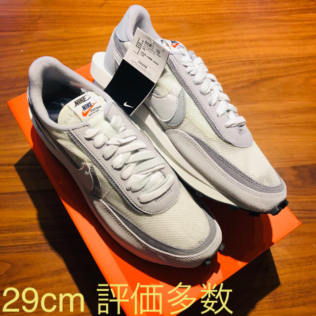 29cm NIKE LD WAFFLE SACAI WHITE - スニーカー