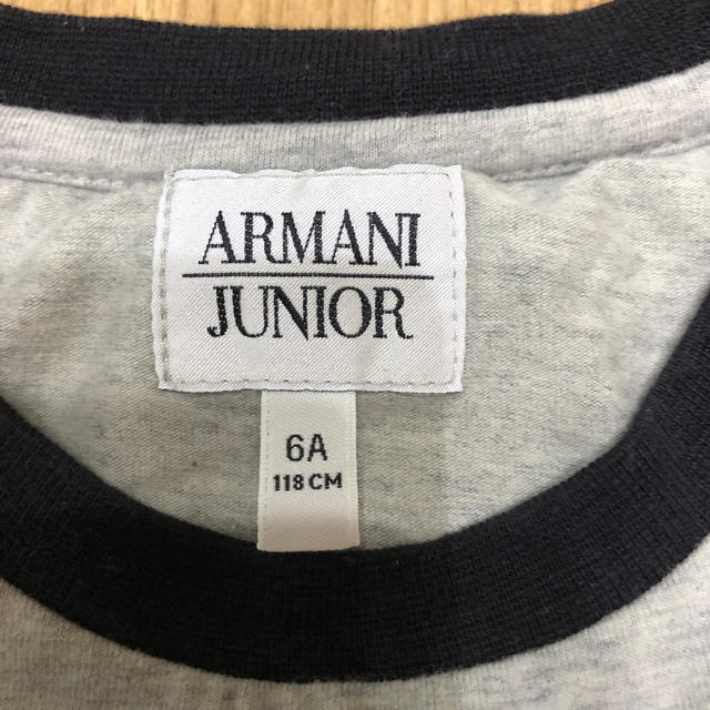 ARMANI JUNIOR(アルマーニ ジュニア)のARMANI Jr. Tシャツ 120 キッズ/ベビー/マタニティのキッズ服男の子用(90cm~)(Tシャツ/カットソー)の商品写真
