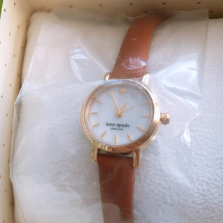 ケイトスペードニューヨーク(kate spade new york)の腕時計 ケイトスペード 茶色 大幅値下げ！(腕時計)