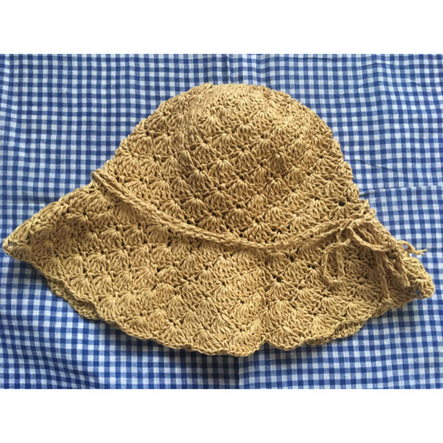 MUJI (無印良品)(ムジルシリョウヒン)の無印良品 ペーパーハット レディースの帽子(麦わら帽子/ストローハット)の商品写真