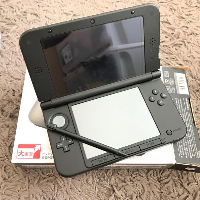 【美品】ニンテンドー3DS LL シルバー×ブラック任天堂