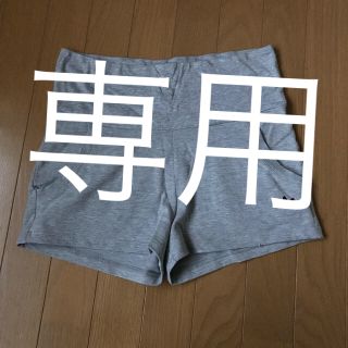 アディダス(adidas)のadidas ショートパンツ グレー Ｌ(ショートパンツ)