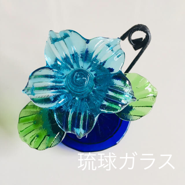 ガラスの花 琉球ガラス写真たての通販 By Lili まとめ買いお安く致します ラクマ