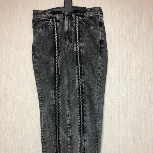 デニム/ジーンズジョンローレンスサリバン ジップデニム 19ss