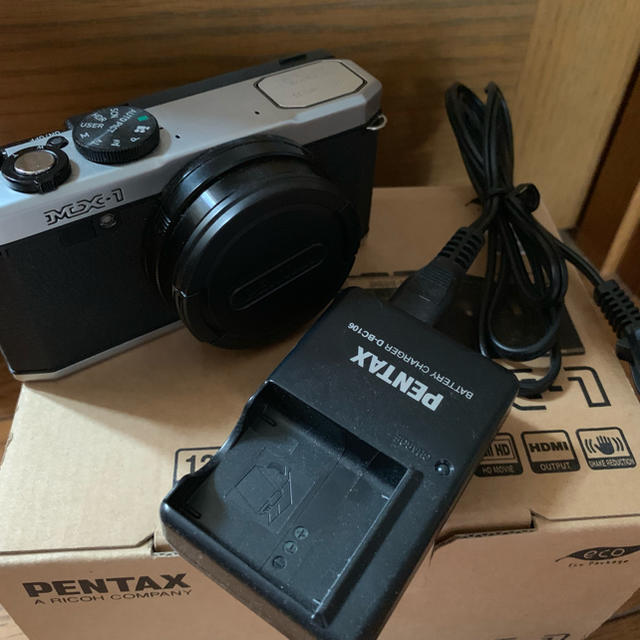 PENTAX(ペンタックス)の【送料無料】PENTAX プレミアムコンパクトカメラMX-1 美品 スマホ/家電/カメラのカメラ(コンパクトデジタルカメラ)の商品写真