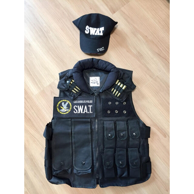 SWAT コスプレ衣装♪ 美品♪ カップルに♪最終値下げ！！ エンタメ/ホビーのコスプレ(衣装)の商品写真